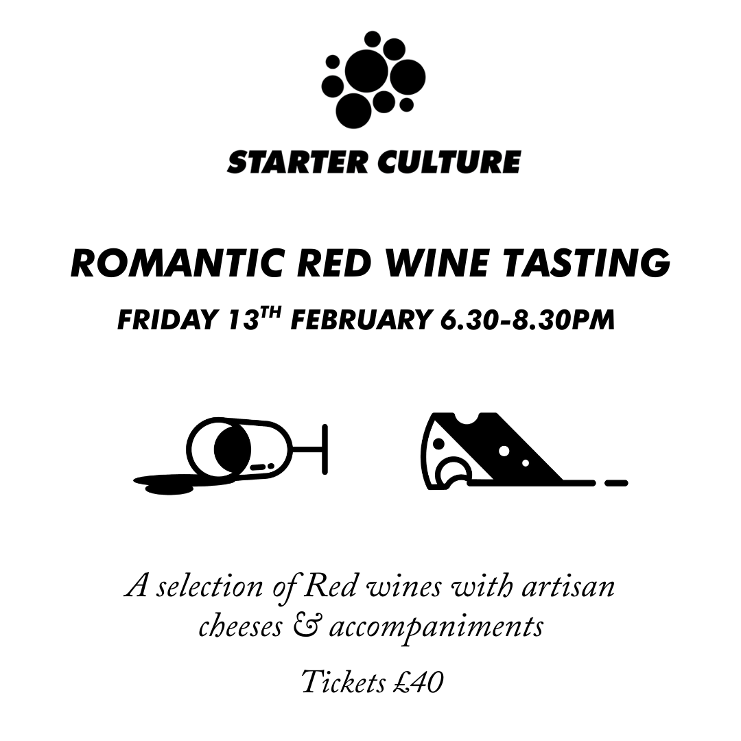 Romantic Red Wine & Artisan Cheese Tasting Event 13th February 2026
