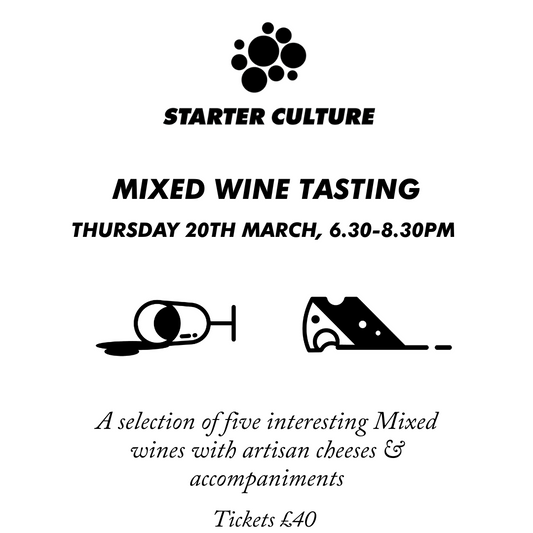 Mixed Wine Tasting 20th March 2025