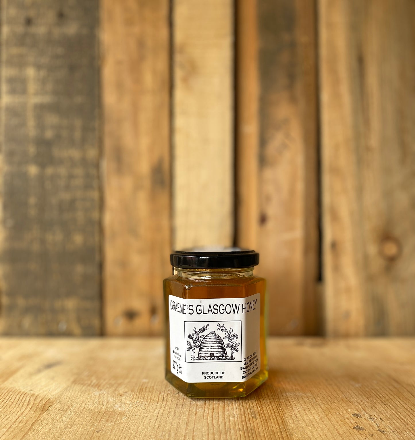 Graeme's Small Clear Honey (227g)