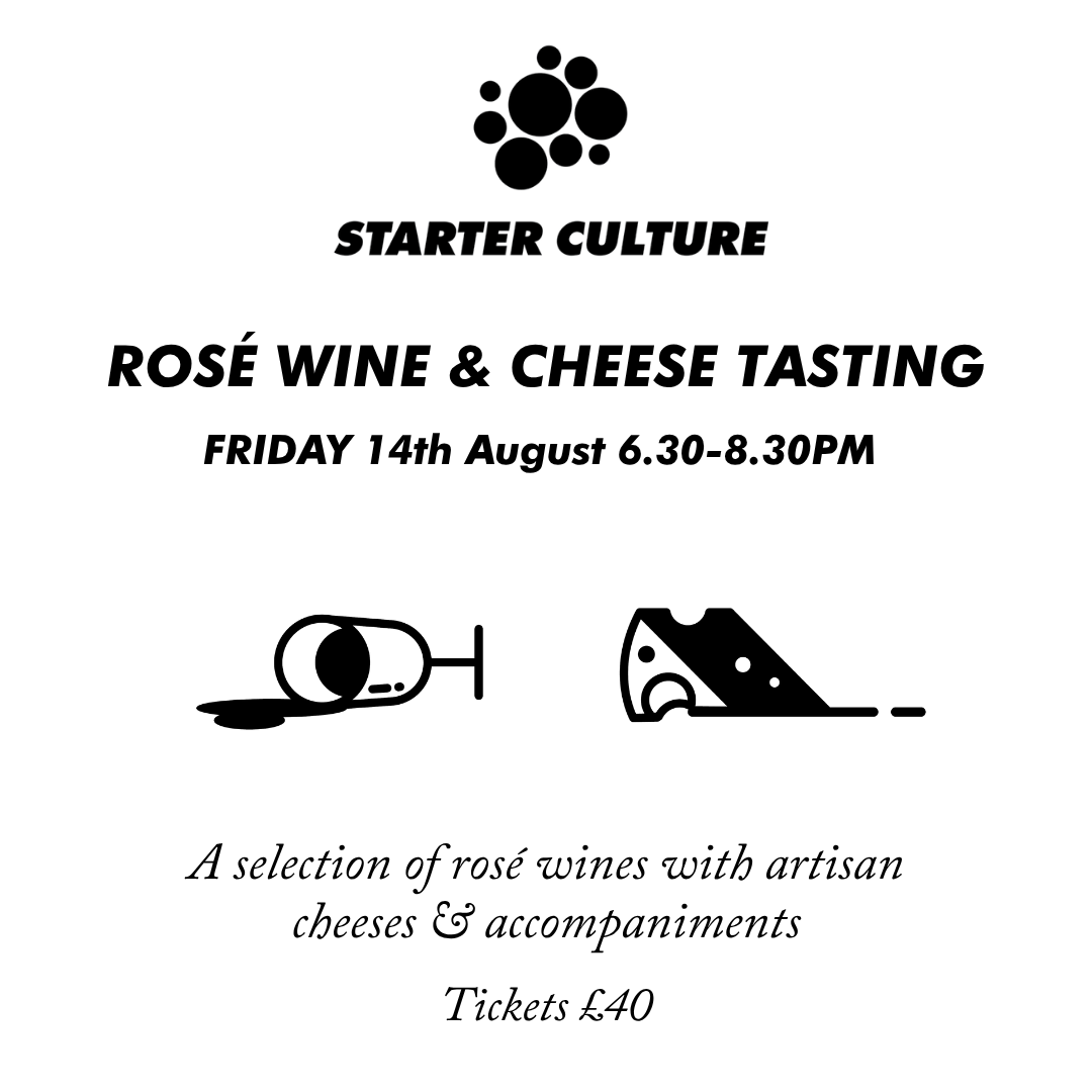 Rosé Wine and Cheese Tasting 14th August 2026