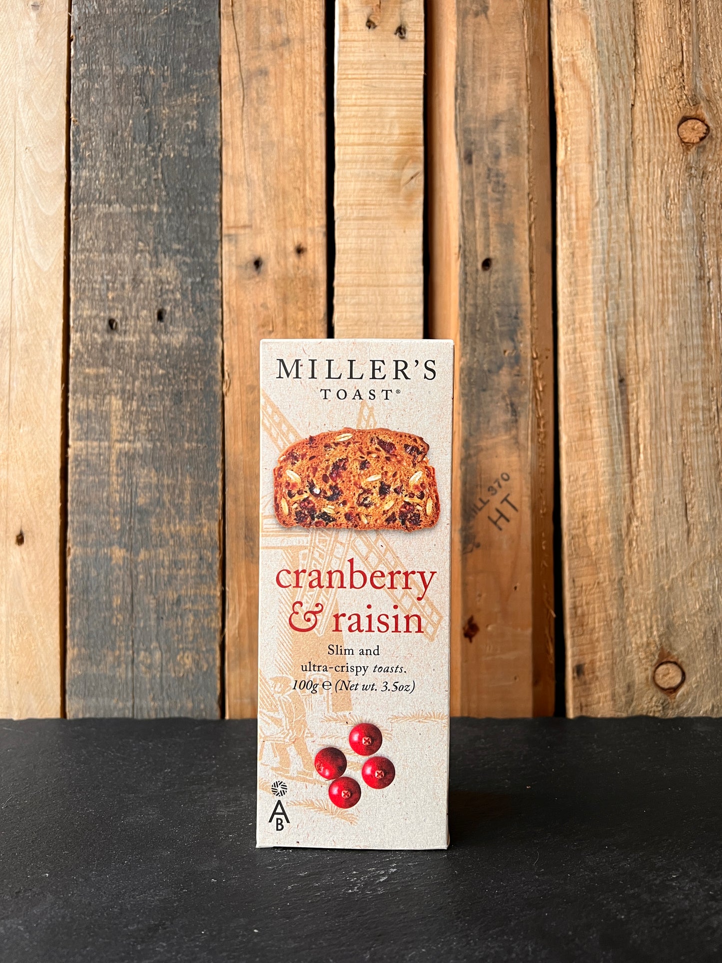 Miller's Cranberry & Raisin Toasts