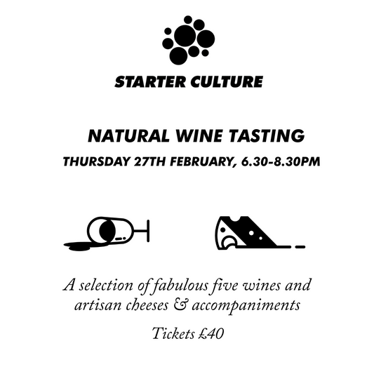 Natural Wine & Artisan Cheese Event 27th Feb 2025