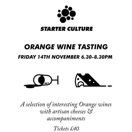 Orange Wine Tasting Event 14th November 2025