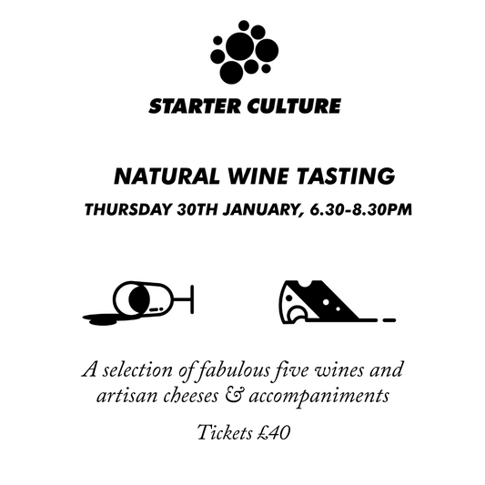 Natural Wine Tasting 30th Jan