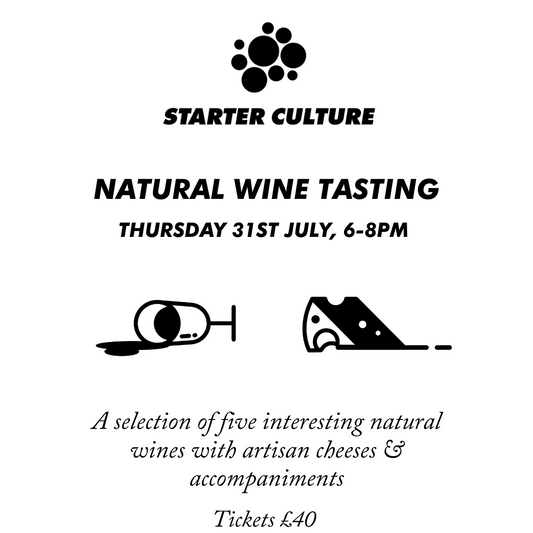 Natural Wine Tasting Event 31st July 2025
