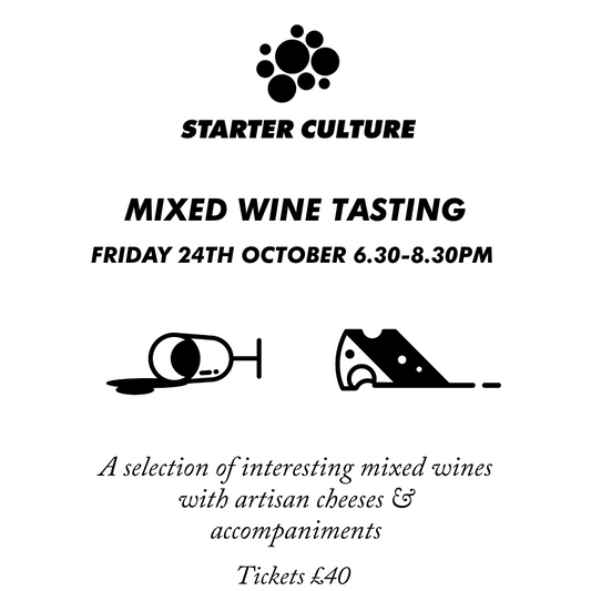 Mixed Wines Tasting Event Friday 24th Oct 2025