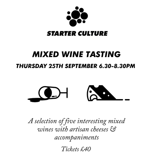 Mixed Wine Tasting Event 25th Sept 2025