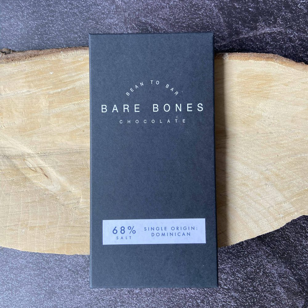 Bare Bones Dominican 68% Salted Chocolate