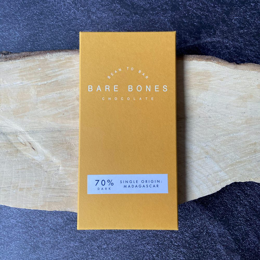 Bare Bones Madagascar 70% Dark Chocolate