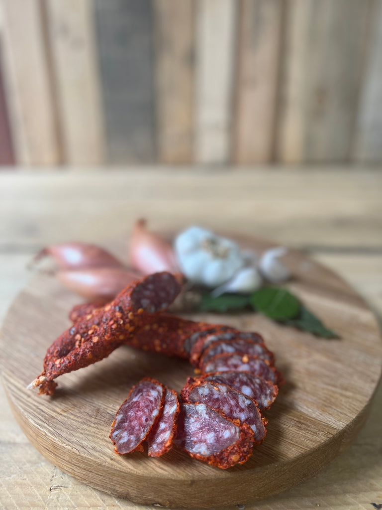 Paprika Fuet - Dry Cured Sausage with Hot Paprika